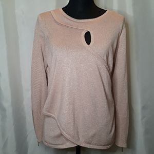 Thalia Sodi Rose Gold Sweater